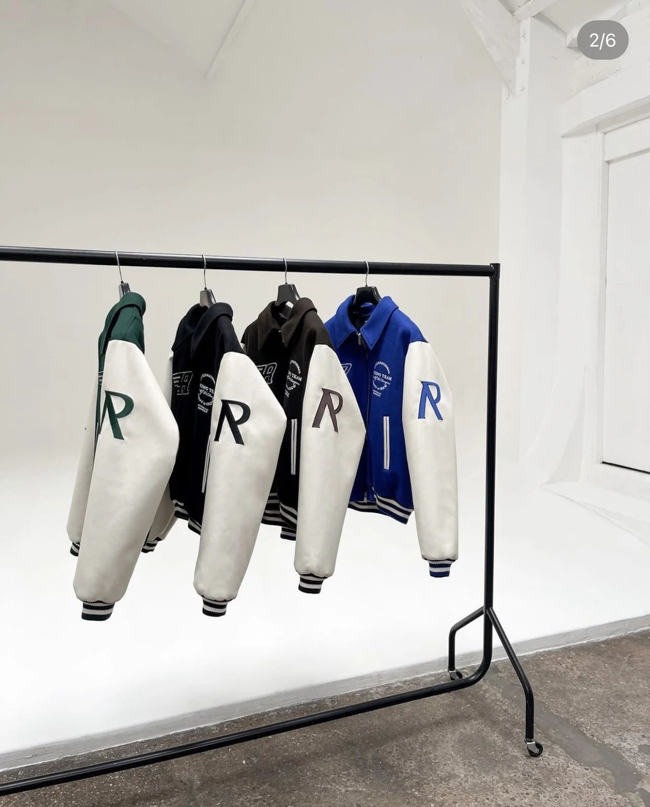 Men's Jackets Racing Team Varsity Jacket High Street Clothing Leather Sleeve Stitching Letter Embroidery Loose Men Women Baseball Uniforms 231204