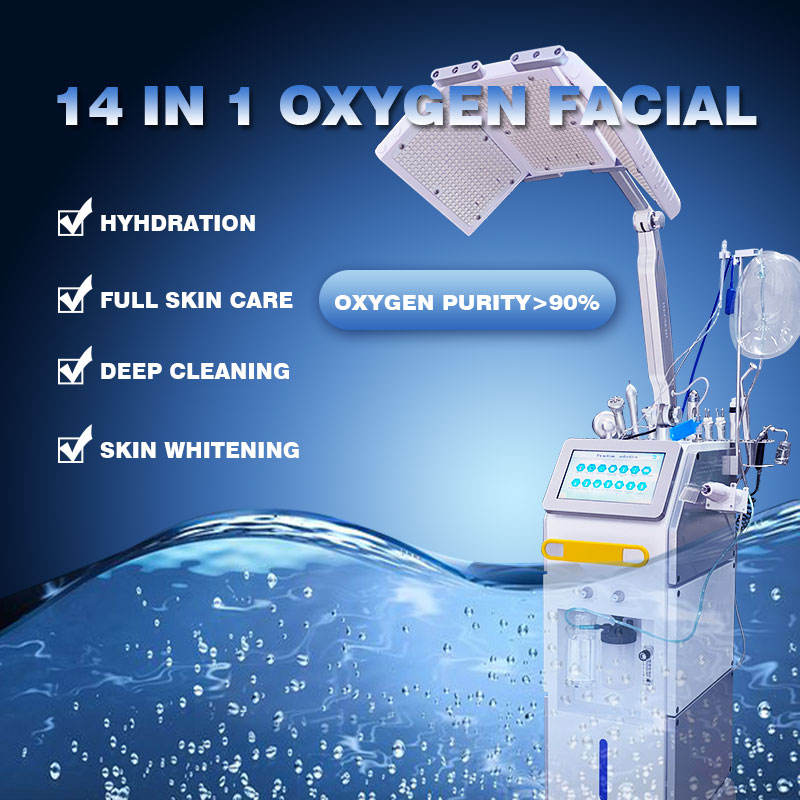 PDT Microdermabrasion Beauty Cleanser Home Phototherapy Face Scrub with LED Light Therapy Machine for Beauty Dermabrasion