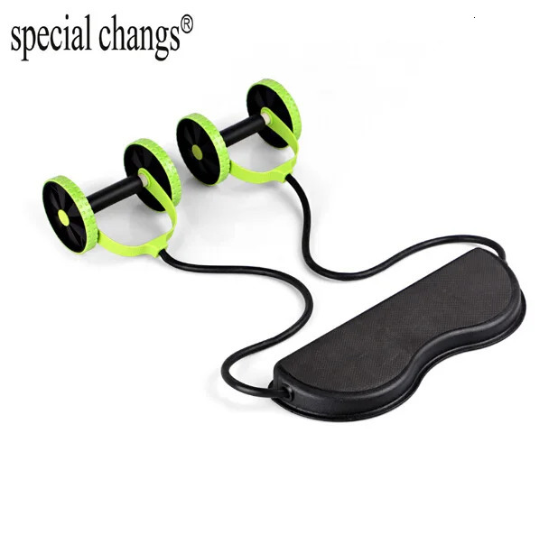 Ab Rollers Fitness Equipment Abdominal Exerciser Trainer Puller Roller Slimming Muscle Workout Tool Resistance Bands 231104