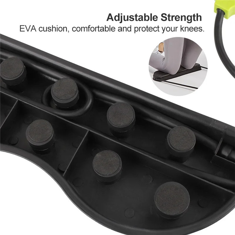 Ab Rollers Abdominal Exerciser Roller Wheel Resistance Bands Pull Core Muscle Trainer Home Gym Bodybuilding Fitness Equipment 231104