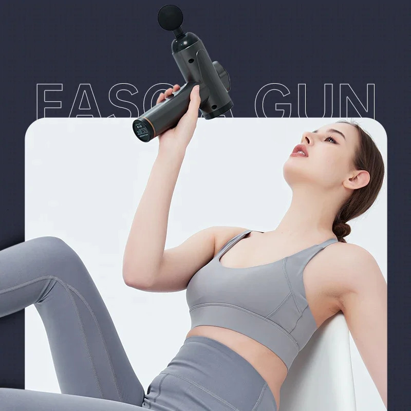Full Body Massager 99 Speed Muscle Massager Gun Impact Massager Handheld Back Muscle Massager Gun Relieving Soreness with 8 Massage Heads 231204