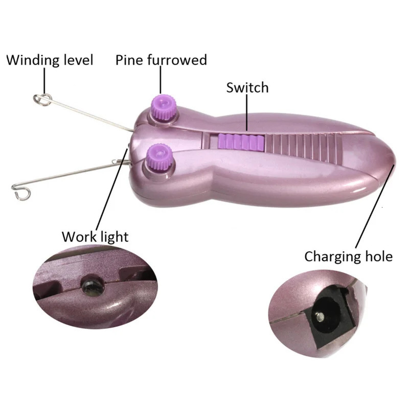 Shaving Foam Hair Remover Professional Electric Female Body Cotton Thread Epilator Razor Lady Beauty Care Machine 231204