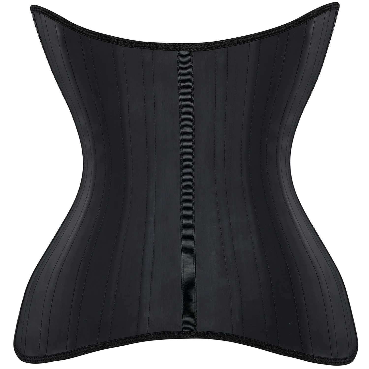Waist Tummy Shaper Fajas Colombianas Latex Waist Trainer Body Shaper Shapewear Women Corset for Slimming Belly Sheath Modeling Strap 25 Steel BonesL23