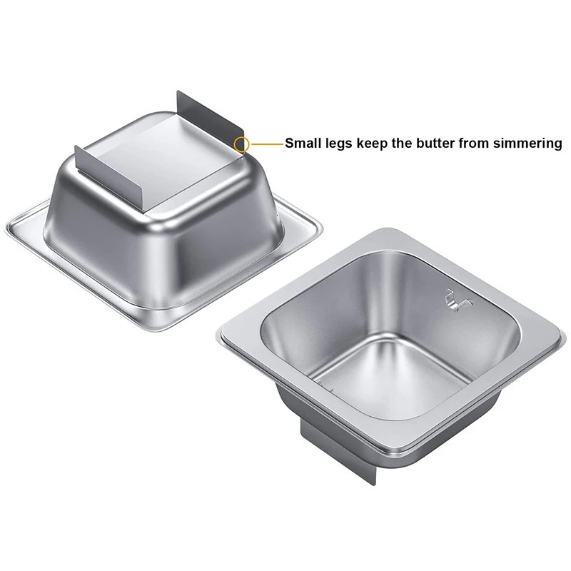 Candles Butter Wheel For Evenly Spread Stainless Steel Melted Dispenser Roller Kitchen Gadgets American Burger Tool 231204