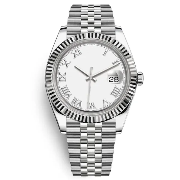 Super U1 ST9 41mm Automatic Mechanical Watch for Men Big Magnifier 904L Stainless steel Sapphire solid Clasp President Mens Watches Male Wristwatches