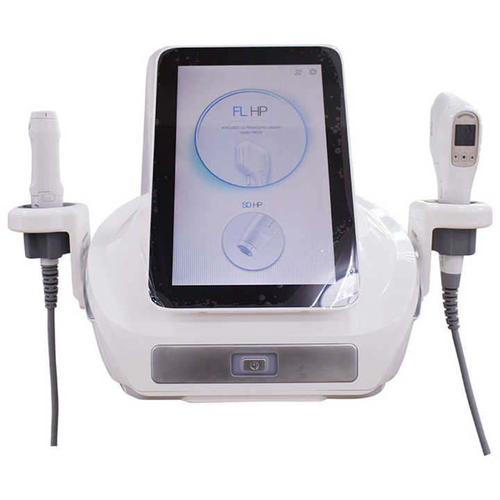 2024 Double HIFU Ultrasonic Skin Tightening Non Invasive face Body Shaping Ultrashape HIFU Skin Firming Rejuvenation Machine