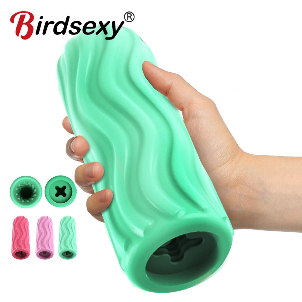 Masturbators Male Masturbator Cup Soft Pussy Sex Toys Realistic Vagina Adult Endurance Exercise Products Vacuum Pocket for Men 231204