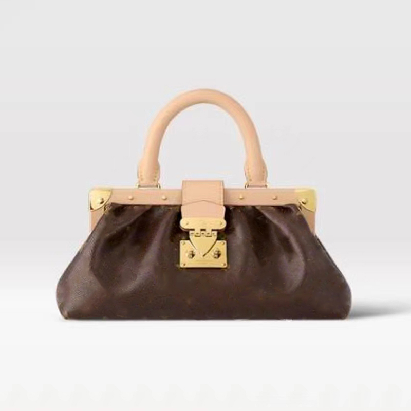 Designer Women Luxury Brown Leather Tote Bag Card Holder Wallet