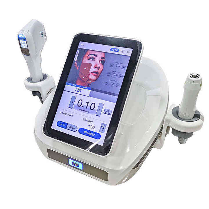 New Arrives Face Lifting Anti-aging Wrinkle Removal Mini Ultrasonic Slimming Machine Skin Tighten RF 7D 8D Facial Body Skin Tightening Firming 9D HIFU