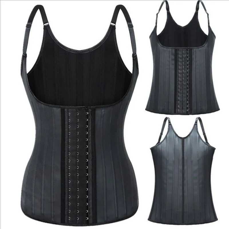 Waist Tummy Shaper AfruliA High Compression Body Shaper for Waist Trainer Corset Modeling Belt Tank Top Tummy Control Vest Fajas Colombianas GirdleL23