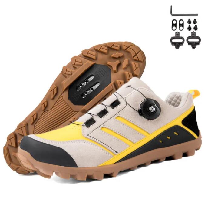 New Men's Large Size Hiking Shoes Outdoor Wear-resistant and Comfortable Travel Hiking Shoes Sports Cycling Men's Shoes