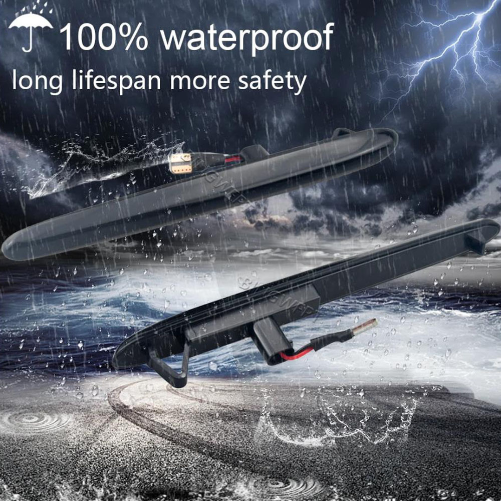 Smoked LED Side Marker Blinker Turn Signal Light Lamp For Alfa Romeo Giulietta 940 Juliet Sprint Veloce 2010-2021 Error Free