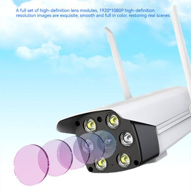 V380 Pro 3mp Wifi Camera Outdoor Wireless IP Camera Security Protection Two Ways Audio Waterproof Smart Camera