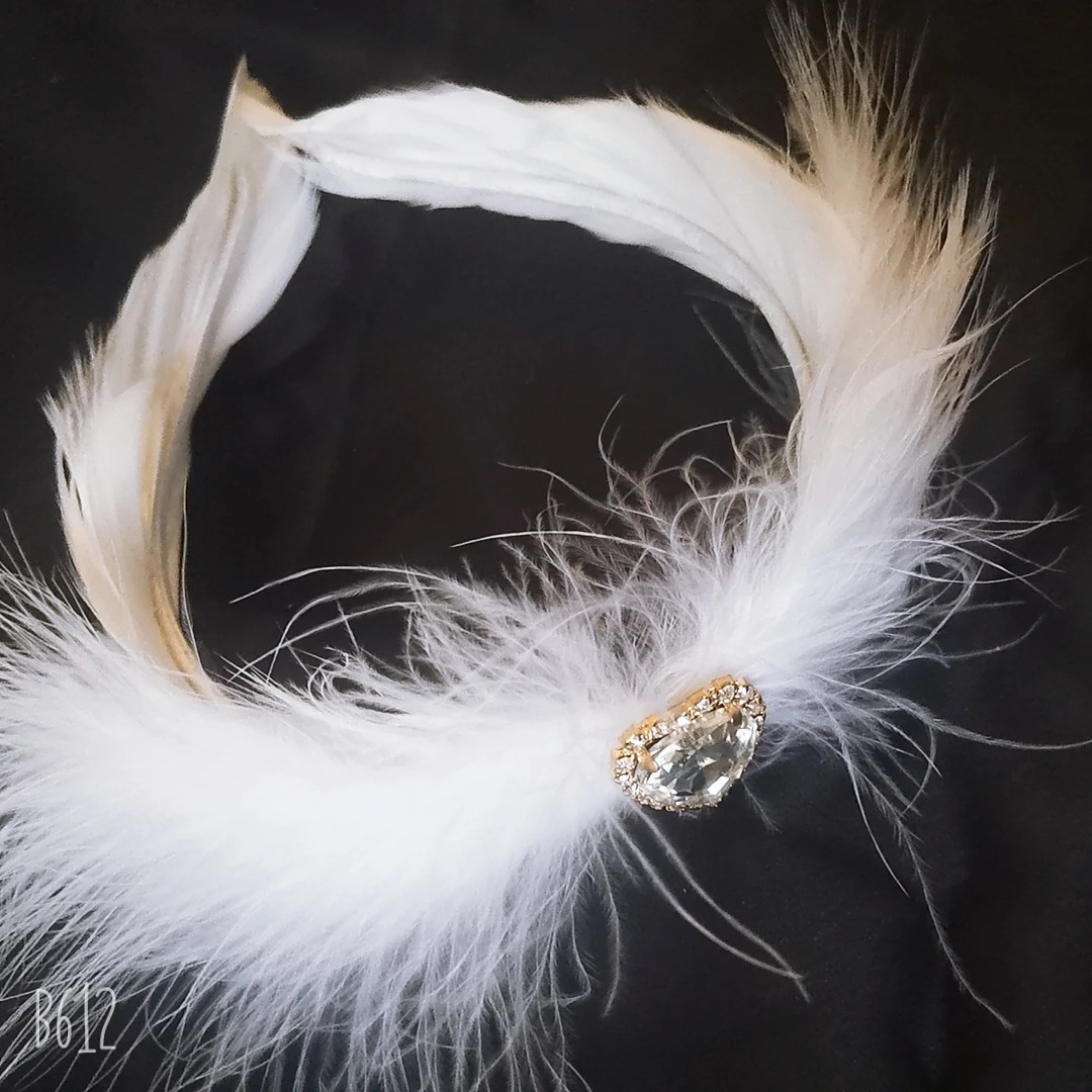 Headbands Swan Lake Headwear Feather ballet costume accessories Headwear 231204