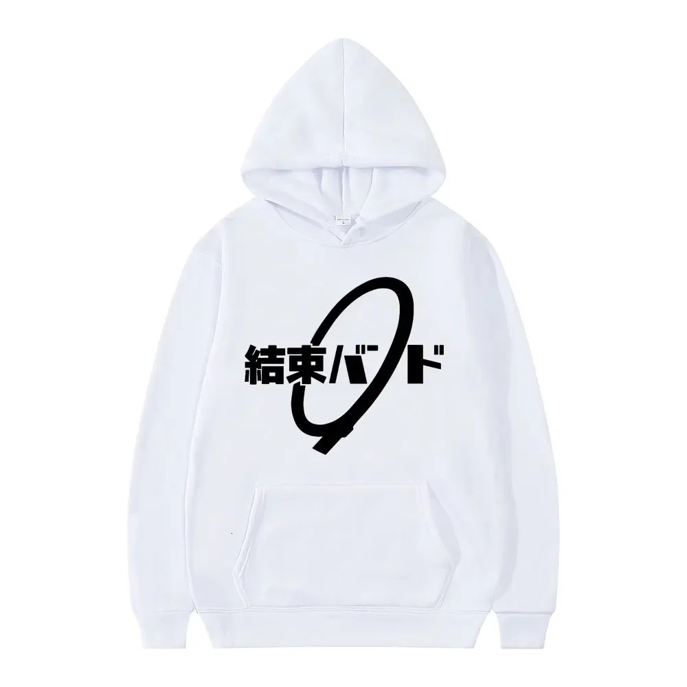 Men's Hoodies Sweatshirts Anime Cos BOCCHI THE ROCK Hoodie Kessoku Band Couples Hoodies Goto Hitori Ijichi Nijika Cospaly Oversized Long Sleeve M