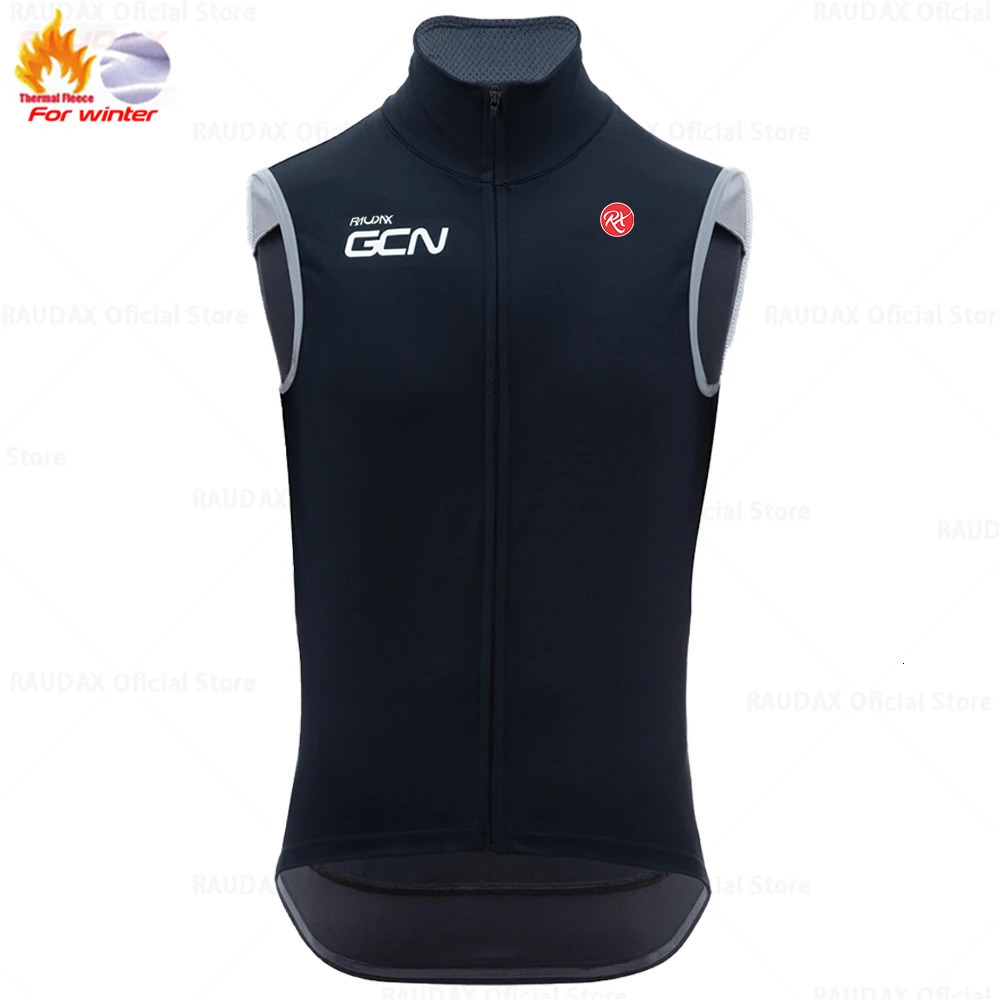 Cycling Jackets Winter Thermal Fleece Cycling Vest Sleeveless Cycling Vest Warm Bicycle Vest Road Bike Tops Warm Cycling Jersey Men 231204