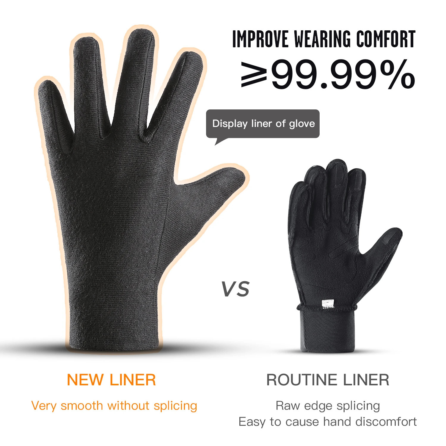 Five Fingers Gloves Cycling Touch Screen Motorcycle Outdoor Scooter Windproof Sports Riding Ski Warm Running 231204