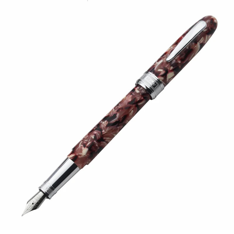 Gift Fountain Pens Visconti Van Gogh Starry Sky Resin Beautiful Fountain Pen Students Smooth Writing Business Gift Resin/Metal Pen Holder 231204