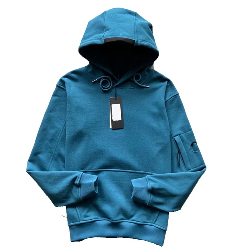 Low-cost wholesale sportswear twill fleece full hood sweatshirt pullover sweater