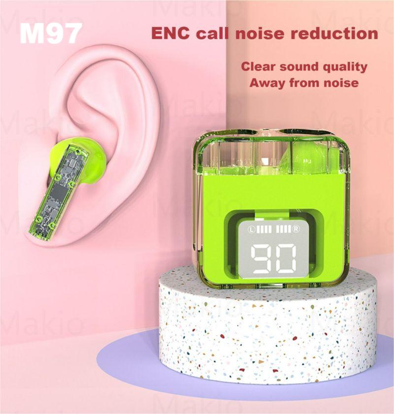 Wireless Bluetooth Earphone TWS Bluetooth Earphone M96 M97 M99 M100 In ear Headphones Earbuds Built-in Microphone High Quality Headphone Sport Earphon