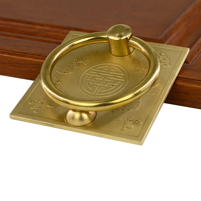 Antique Carved designs drawer knob furniture door handle hardware wardrobe cabinet shoe round cone pull