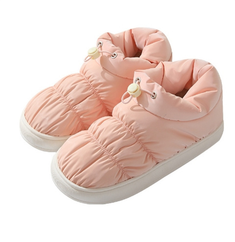 Fluffy Slippers Man Women Plush Slippers Winter Home Cotton Slippers Size 34-45