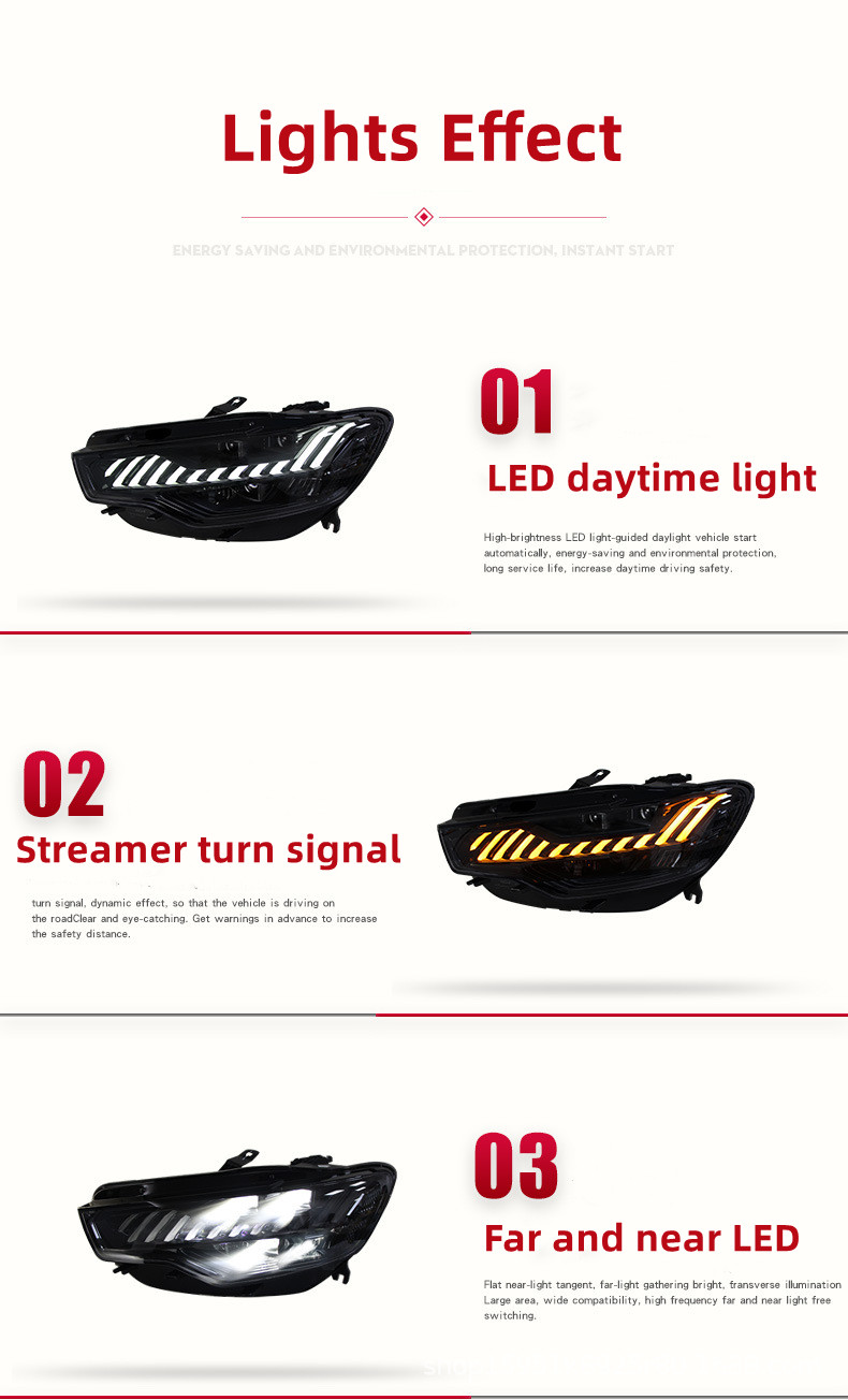 LED Matrix Headlights For Audi A6L Headlight Assembly A7 Startup Blue DRL Head Light Streamer Turn Signal Lights