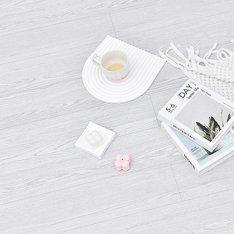 Wall Decor 60CM Thicken Wood Grain Floor Stickers Kitchen Non-slip Bathroom Waterproof Floor Ground Wear-Resistant Living Room SXP Stickers 231204