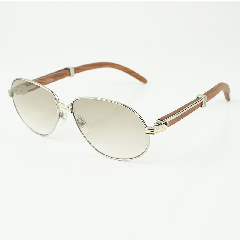 New factory sold large sunglasses 566 with natural original legs and 61mm full frame men's and women's lenses