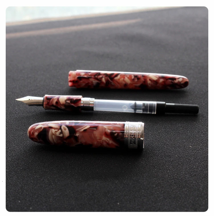 Gift Fountain Pens Visconti Van Gogh Starry Sky Resin Beautiful Fountain Pen Students Smooth Writing Business Gift Resin/Metal Pen Holder 231204
