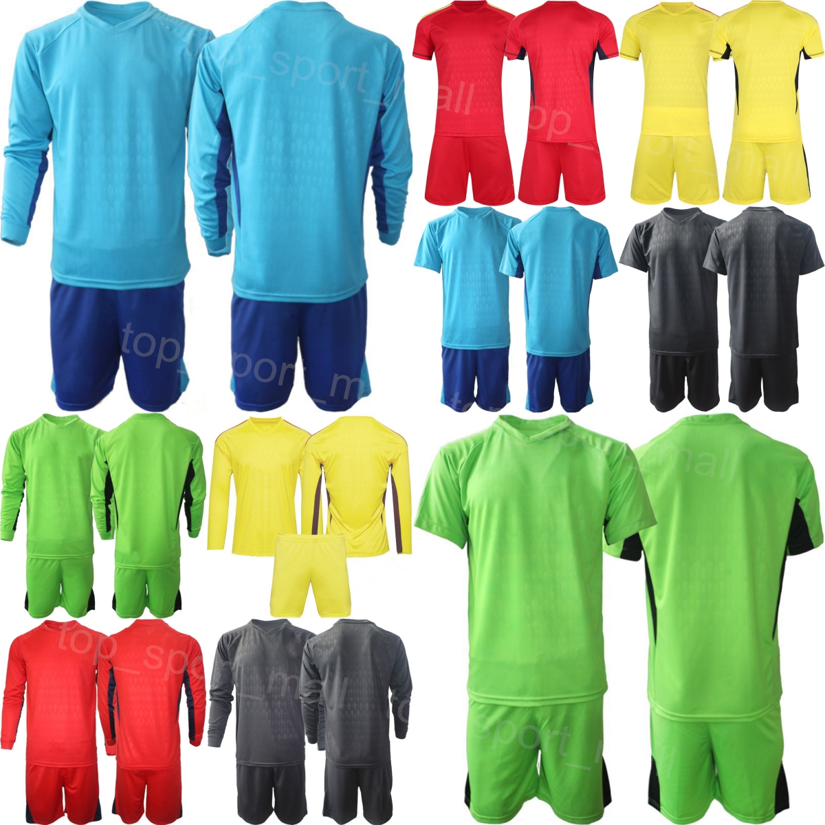 Club Team GK Goalkeeper Charlotte FC Soccer 1 Kristijan Kahlina Jerseys Set Youth Men Goalie Long Sleeve 31 George Marks 23 Pablo Sisniega Football Shirt Kits 23-24
