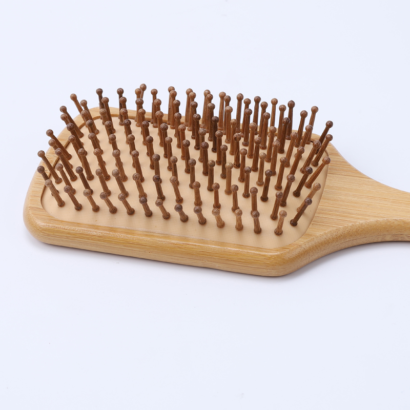 NEW Wooden Bamboo Hair Comb Healthy Paddle Brush Hair Massage Brush Hairbrush Comb Scalp Hair Care Combs Styler Styling Tools