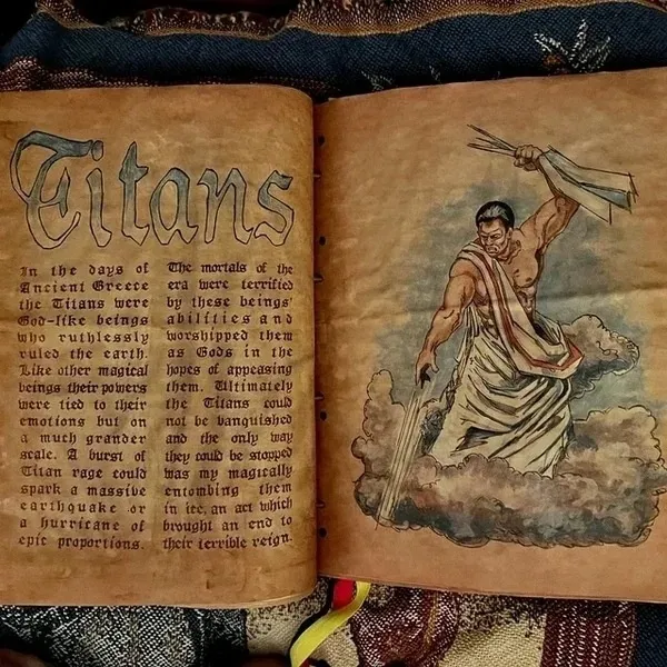 Decorative Objects Figurines Charmed Book Of Shadows Green Journal Cover Bound Blank And Lined 350 Pages Spell Record Spellbook Vintage Magic Gift 230