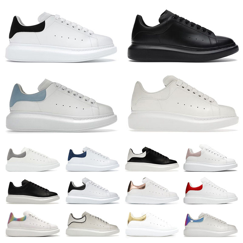 Womens Mens Designers Shoes Sole White Black Leather Shoe Woman Veet Suede High Quality Flat Lace Up Trainers sneakers Dghate