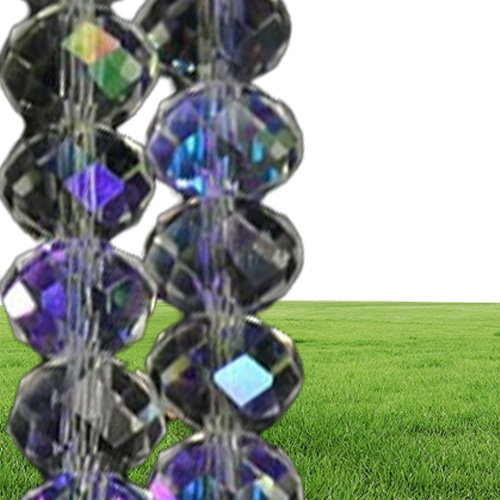 300pcs AB Colorglass ball round crystal beads Loose beads For Jewelry Making Glass DIY 4 6 8mm