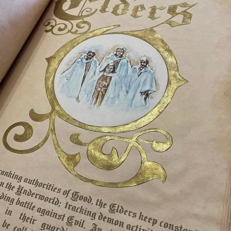 Decorative Objects Figurines Charmed Book Of Shadows Green Journal Cover Bound Blank And Lined 350 Pages Spell Record Spellbook Vintage Magic Gift 230