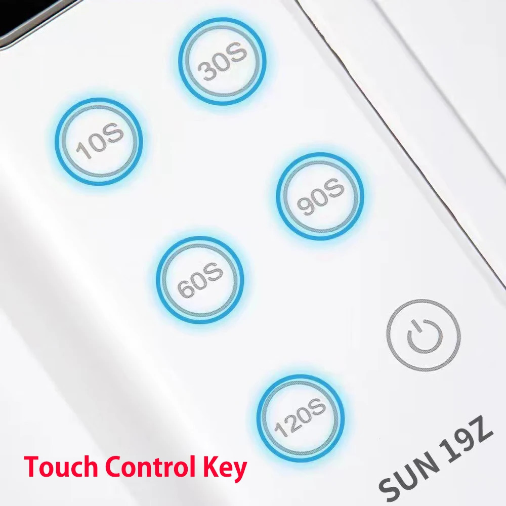 Nail Dryers 180W UV LED Lamp for Press On Dryer Fast Dry Drying Foldable Curing All Gel Polish Manicure 231204