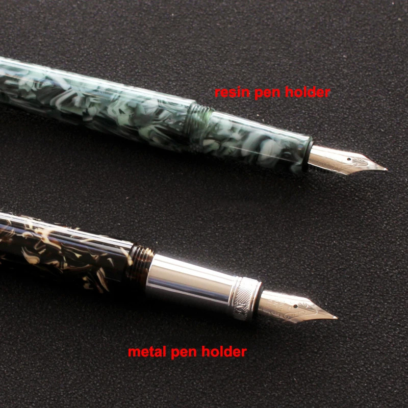 Gift Fountain Pens Visconti Van Gogh Starry Sky Resin Beautiful Fountain Pen Students Smooth Writing Business Gift Resin/Metal Pen Holder 231204