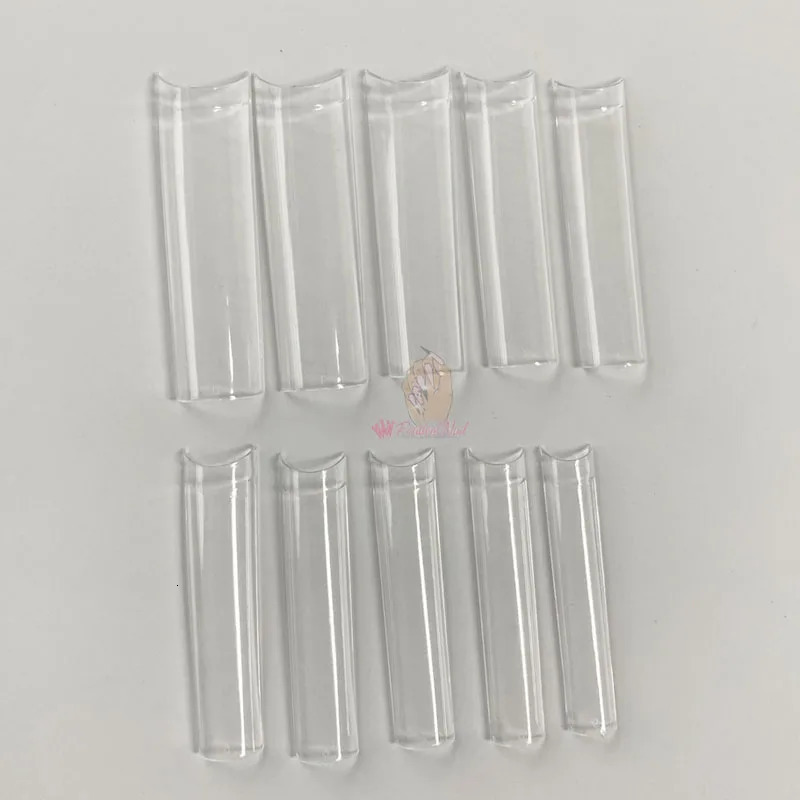 False Nails 500pcsbox XXL No C Curve Coffin Square Nail Tips Straight Half Cover Gel Acrylic 231204