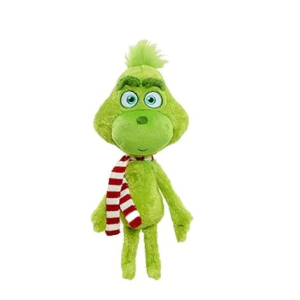 Grinch Stole Plush Toys green Grinch stuffed toy Max Dog Doll Soft Stuffed Cartoon Animal Peluche for Kids Christmas Gifts - view 8