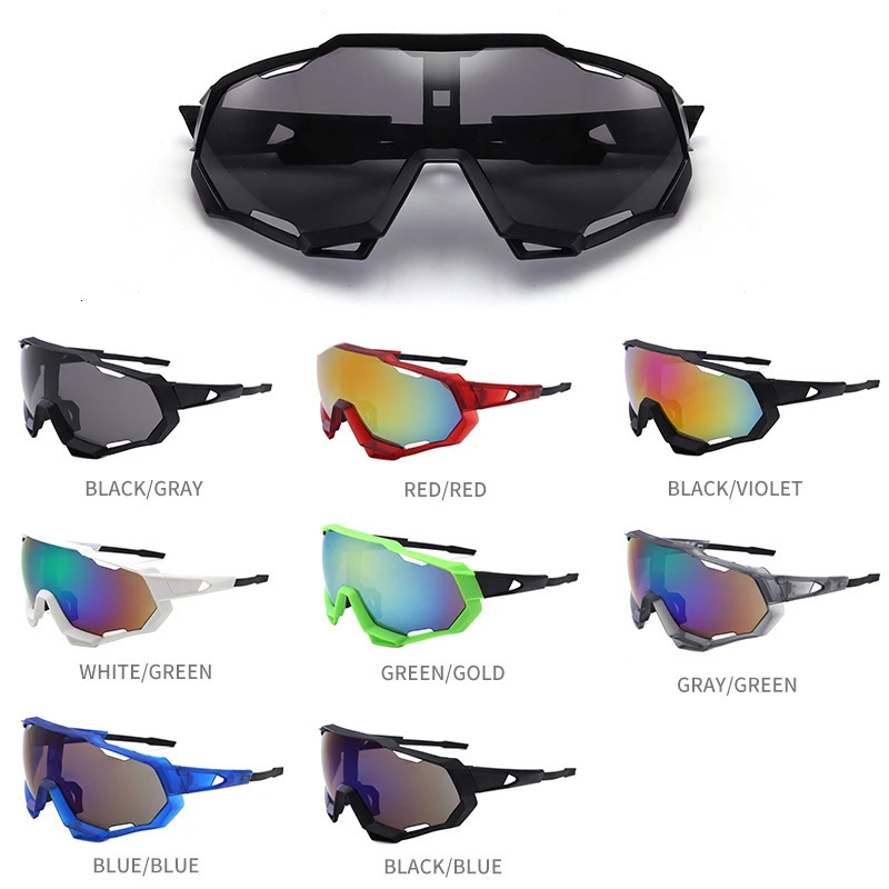 Outdoor Eyewear UV400 Cycling Sunglasses For Men Women Sports Running Fishing Mountain Road Bike Goggles Bicycle Equipment 231206