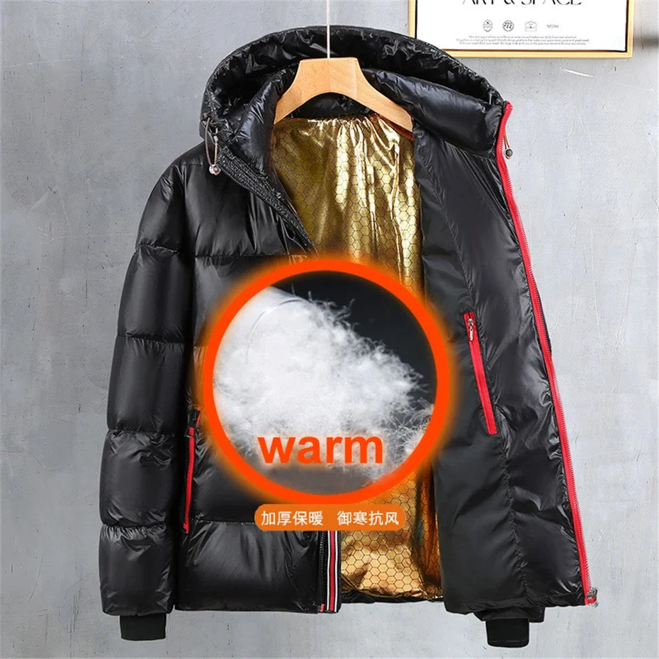 Men s Jackets Down Jacket Men Winter Warm Thick Plus Size 10XL 11XL Puffer Fashion Casual Coat High quality 231206
