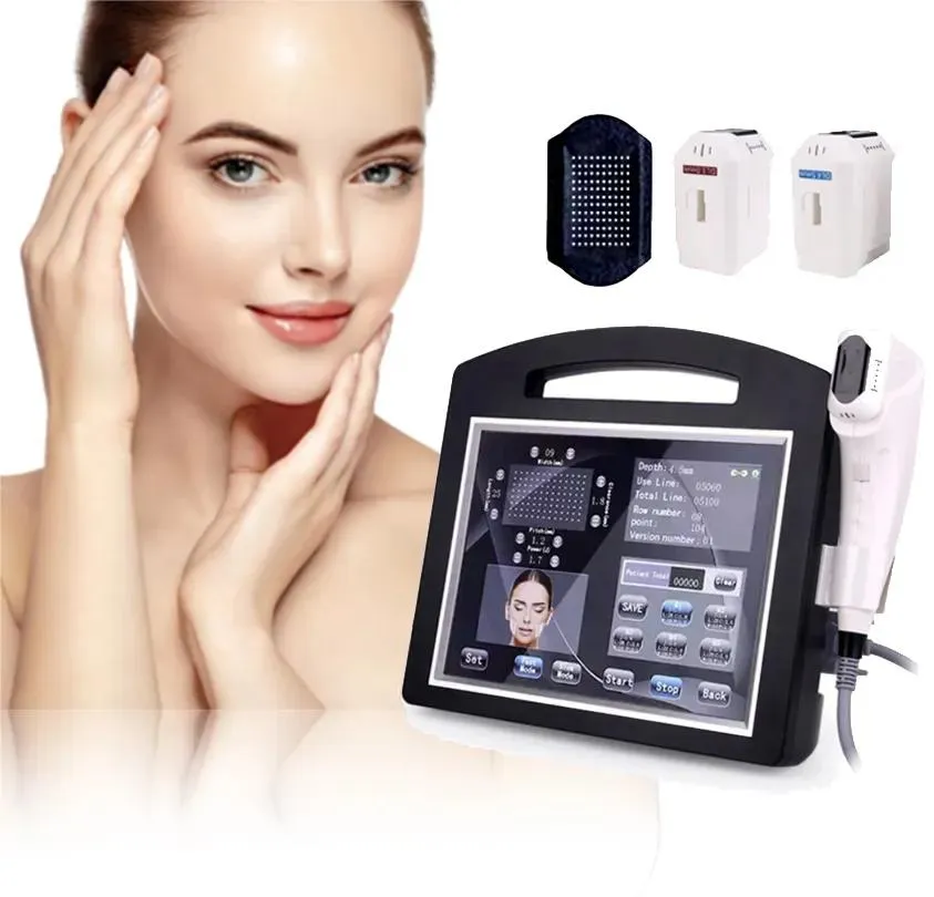 Hot Selling Skin Tightening Machine with 7 Cartridge Ultrasound Face Lift Anti-Wrinkle Body Slimming Beauty Machine