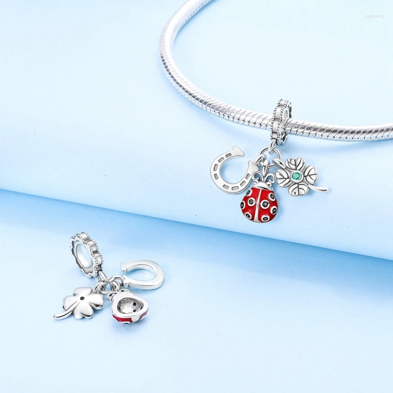 Loose Gemstones 925 Sterling Silver Avocado Green Series Charms Fit Original Bracelet Bead Charm Necklace Trinket Women DIY Jewelry