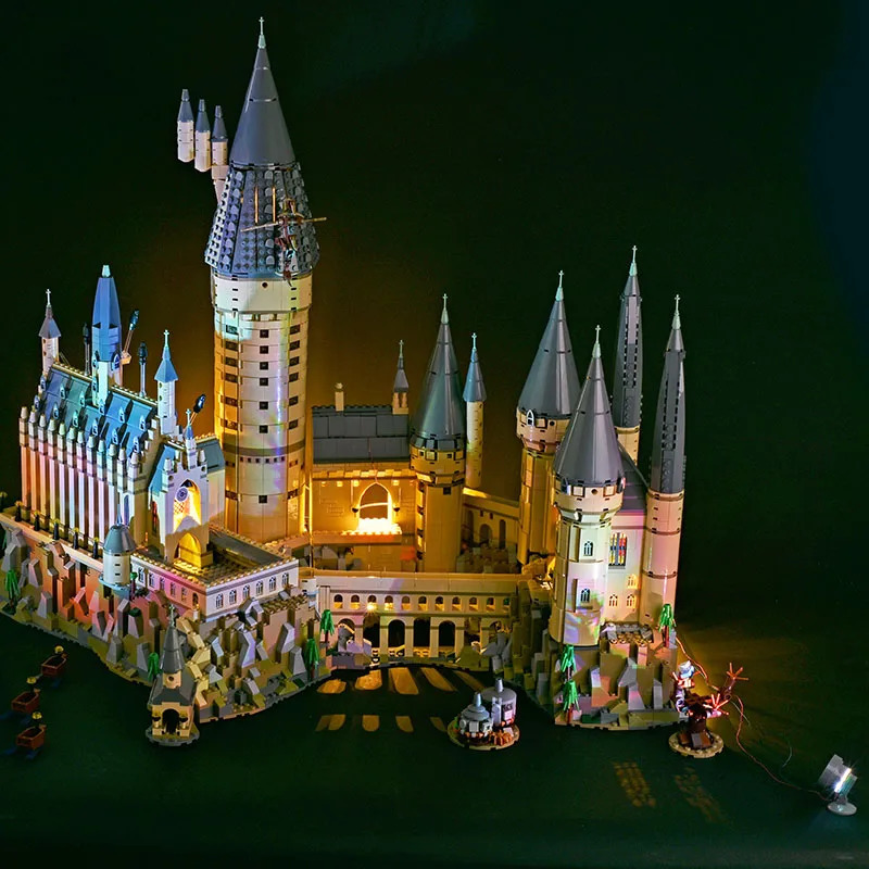 Christmas Toy Supplies LED Light Set Compatible With 71043 Castle Building Blocks RC control Lighting Toys For Children Christmas Gifts 231129