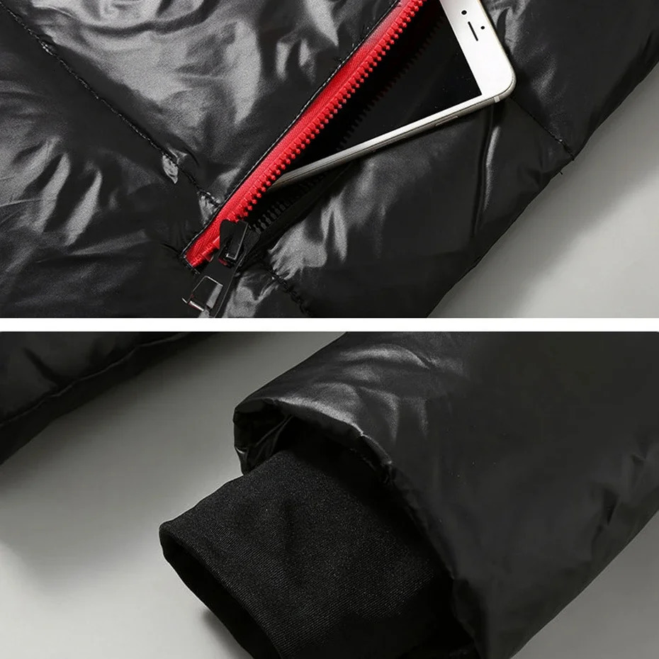 Men s Jackets Down Jacket Men Winter Warm Thick Plus Size 10XL 11XL Puffer Fashion Casual Coat High quality 231206