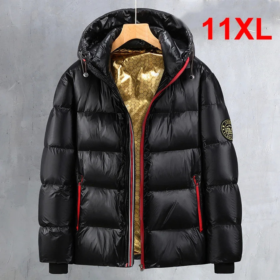 Men s Jackets Down Jacket Men Winter Warm Thick Plus Size 10XL 11XL Puffer Fashion Casual Coat High quality 231206