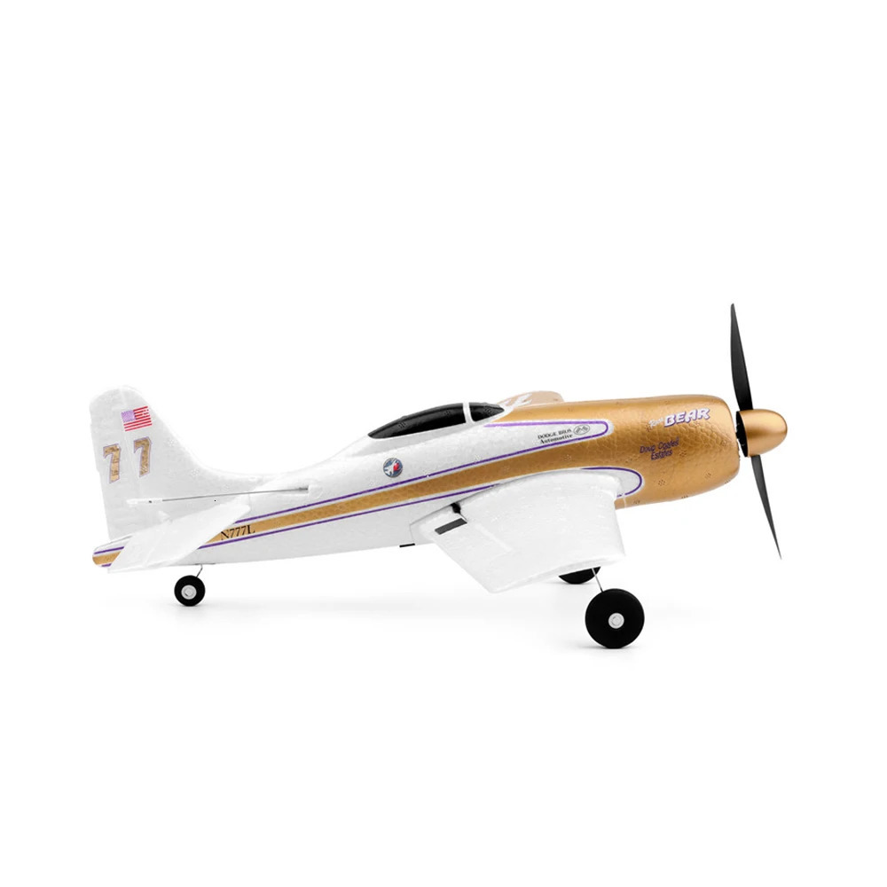 Aircraft Modle XK A260 RarebearF8F 4Ch 384 Wingspan 6G/3D Modle Stunt Plane Six Axis Stability Remote Control Airplane Electric RC Aircraft 231204