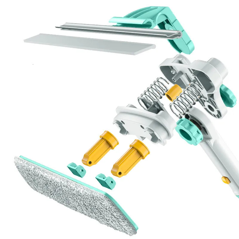 Other Housekeeping Suitable for Glass Cleaning in tall buildings Double Wiper Dust Removal U Shape Outdoor Telescopic Cleaner Dry Water Scraper 231205