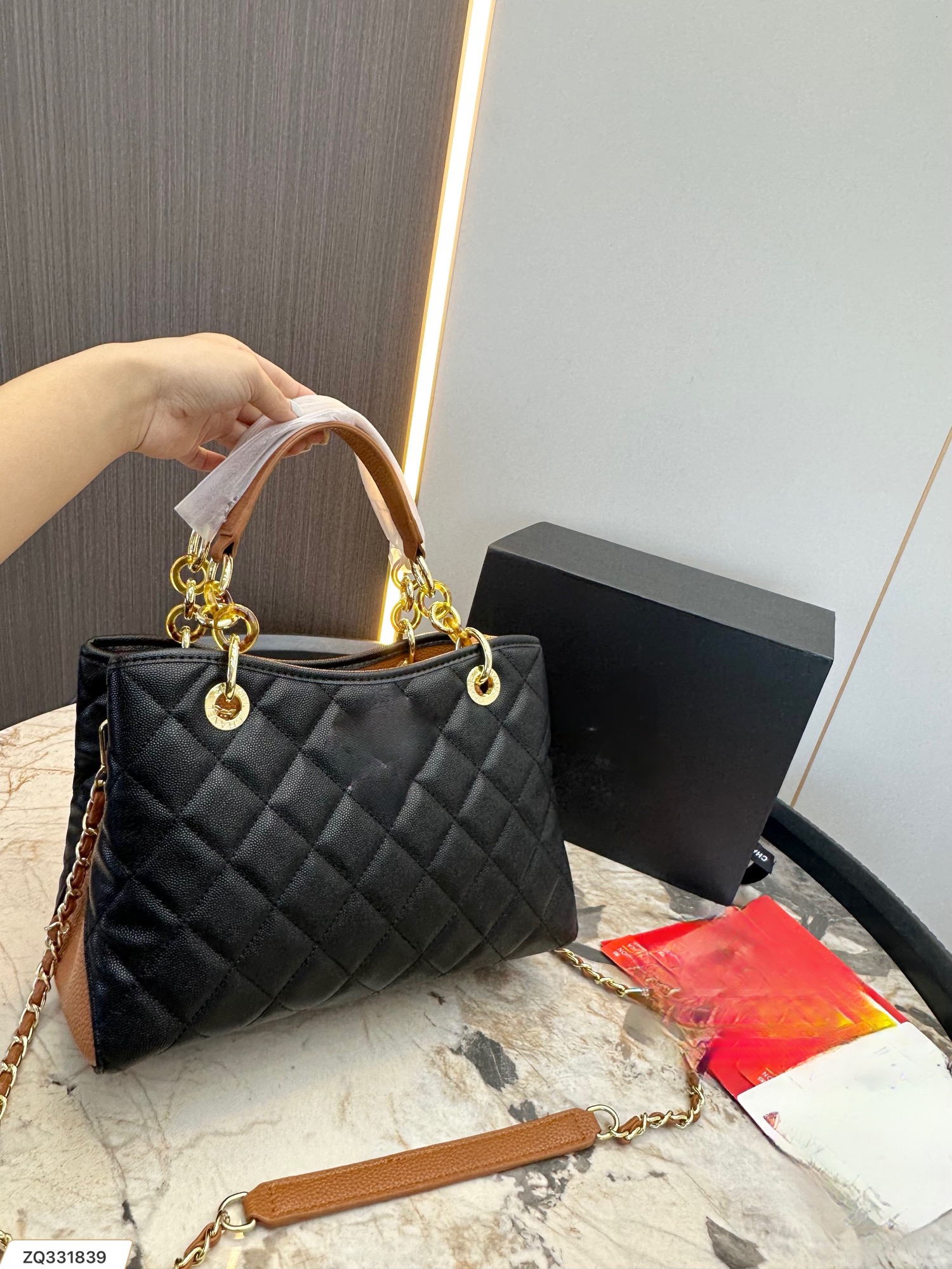 Full diamond tote bag 5A high-end quality designer luxury casual fashion women's one-shoulder cross-shoulder cross-body bag under the armpit banquet coin purse card bag